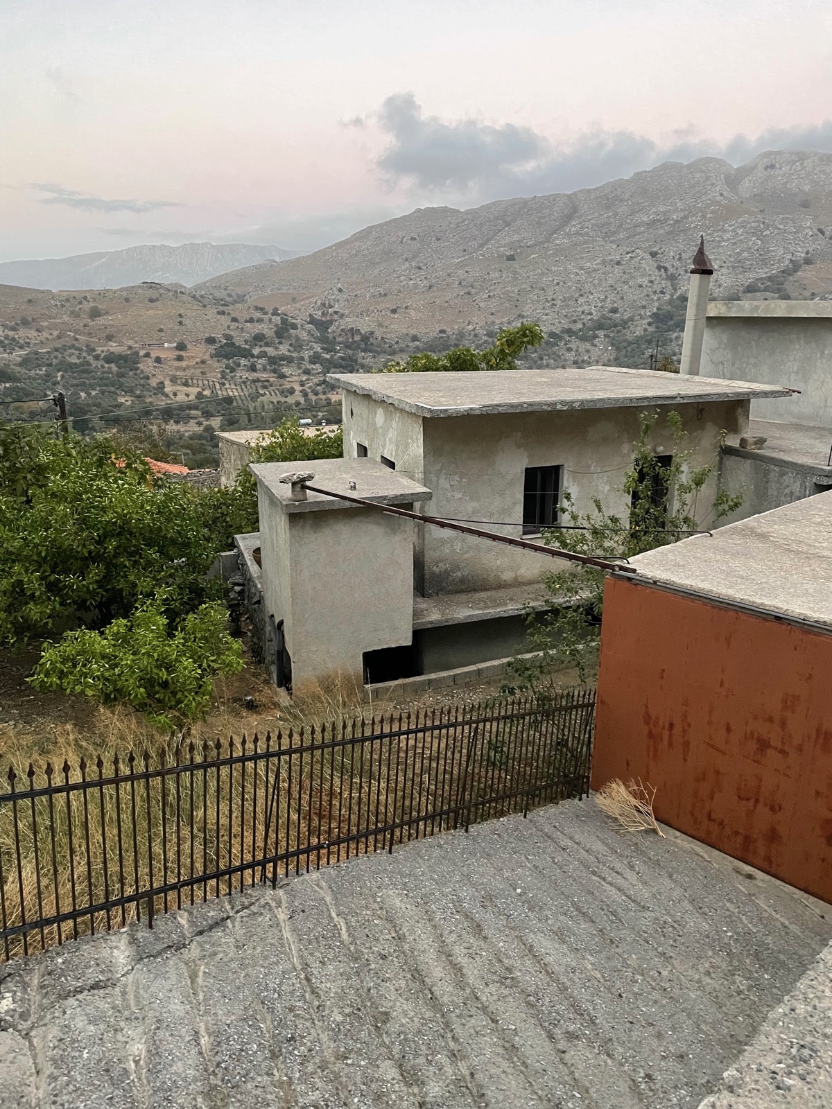 Rooftops and valley