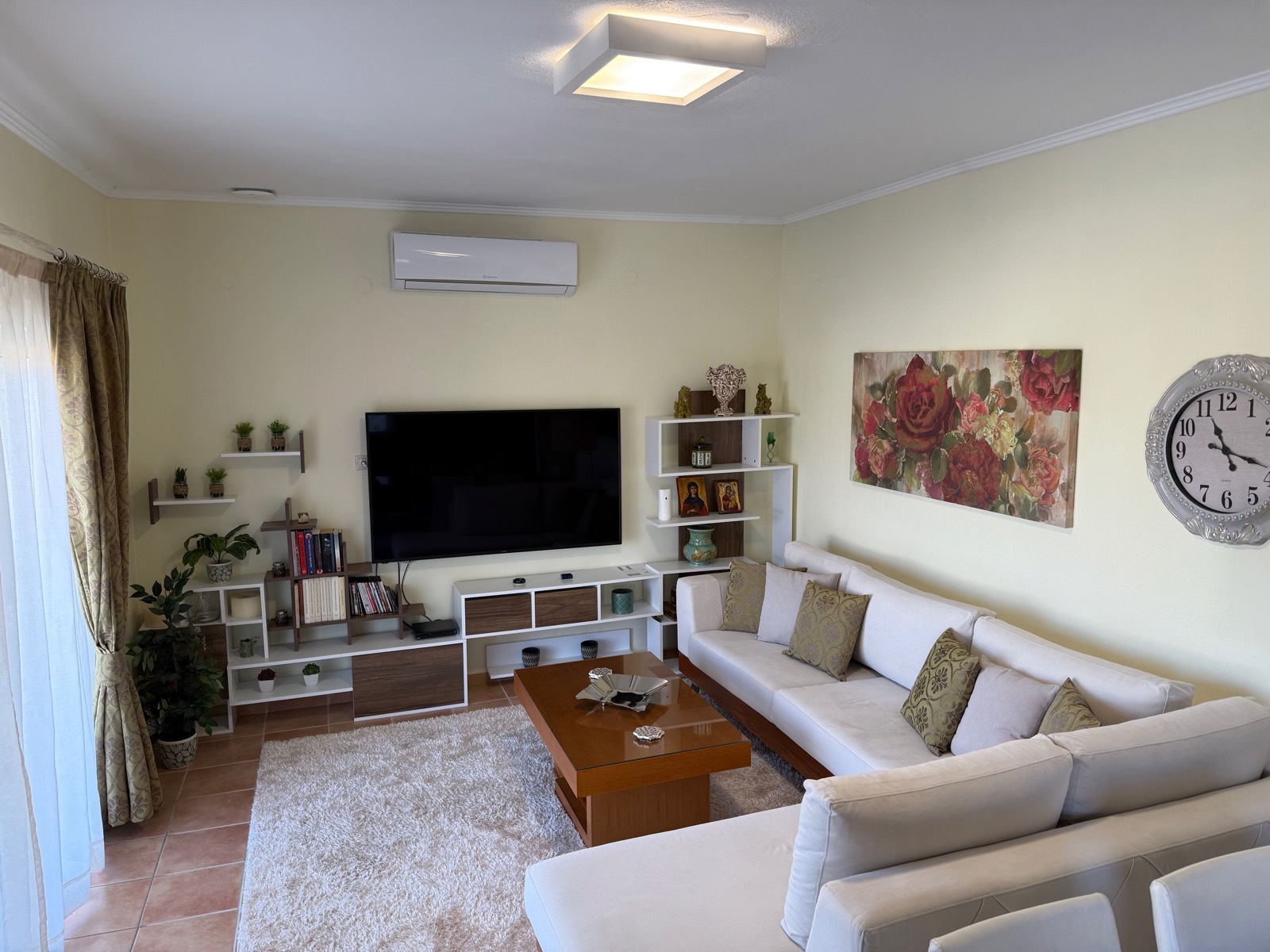 The living room