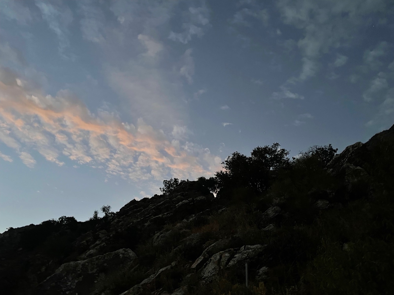 The mountains